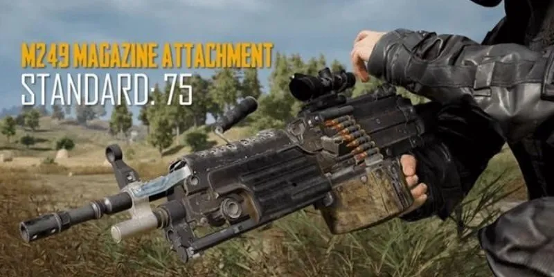 Các chỉ số M249 Pubg Mobile